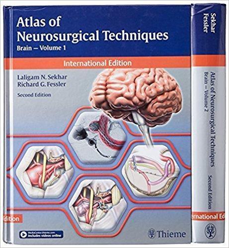Atlas of Neurosurgical Techniques: Brain 2nd edition (2vol Set) – High Quality PDF + Videos 2017 - نورولوژی